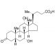 Estructura molecular de 3-Oxo-7α,12α-hydroxy-5β-cholanoic Acid, Número CAS: 2304-89-4 3-Oxo-7α,12α-hydroxy-5β-cholanoic Acid (CAS 2304-89-4) - chemical structure image