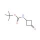 (3-Oxo-cyclobutyl)-carbamic acid tert-butyl ester (CAS 154748-49-9) - chemical structure image