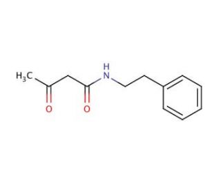 3-oxo-N-(2-phenylethyl)butanamide - chemical structure image