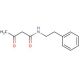 3-oxo-N-(2-phenylethyl)butanamide - chemical structure image