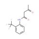 3-Oxo-N-(2-trifluoromethyl-phenyl)-butyramide (CAS 81761-28-6) - chemical structure image
