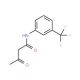 3-Oxo-N-(3-trifluoromethyl-phenyl)-butyramide (CAS 785-74-0) - chemical structure image