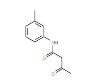 3-Oxo-N-m-tolyl-butyramide (CAS 25233-46-9) - chemical structure image