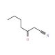 3-oxoheptanenitrile - chemical structure image