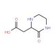 (3-Oxopiperazin-2-yl)acetic acid (CAS 405214-33-7) - chemical structure image