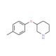 3-(p-Tolyloxy)piperidine (CAS 63843-39-0) - chemical structure image