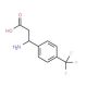 3-(p-trifluoromethylphenyl)-DL-beta-alanine (CAS 180263-44-9) - chemical structure image