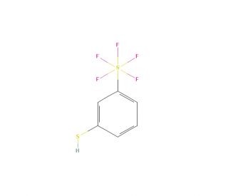 3-(Pentafluorothio)thiophenol (CAS 1820618-54-9) - chemical structure image