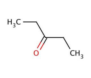 3-Pentanone (CAS 96-22-0) - chemical structure image