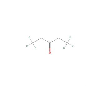 3-Pentanone-d6 (CAS 53389-25-6) - chemical structure image