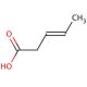 3-Pentenoic acid (CAS 5204-64-8) - chemical structure image