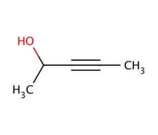 3-Pentyn-2-ol (CAS 58072-60-9) - chemical structure image