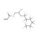 3-Perfluorohexyl-2-hydroxypropyl acrylate (CAS 127377-12-2) - chemical structure image