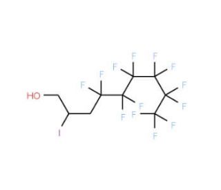 3-Perfluorohexyl-2-iodopropan-1-ol (CAS 38550-44-6) - chemical structure image