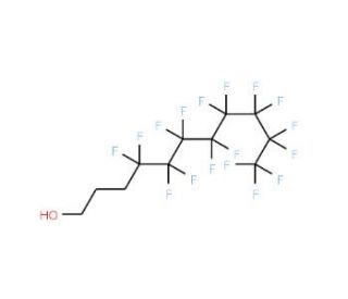 3-(Perfluorooctyl)propanol (CAS 1651-41-8) - chemical structure image