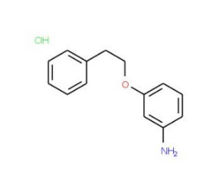 3-(Phenethyloxy)aniline hydrochloride - chemical structure image