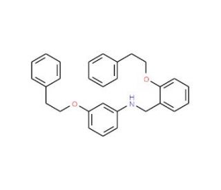3-(Phenethyloxy)-N-[2-(phenethyloxy)benzyl]aniline - chemical structure image