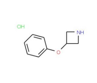 3-Phenoxy-azetidine hydrochloride (CAS 301335-39-7) - chemical structure image