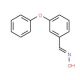 3-phenoxybenzaldehyde oxime - chemical structure image