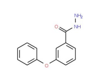 3-Phenoxybenzhydrazide (CAS 206761-84-4) - chemical structure image