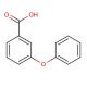 3-Phenoxybenzoic acid (CAS 3739-38-6) - chemical structure image