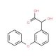 3-Phenoxymandelic acid - chemical structure image