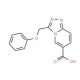 3-(Phenoxymethyl)[1,2,4]triazolo[4,3-a]pyridine-6-carboxylic acid - chemical structure image