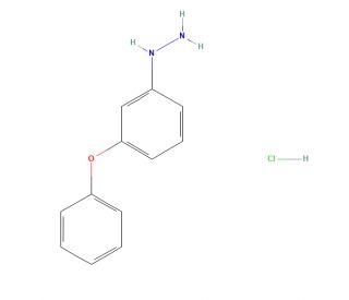 (3-Phenoxyphenyl)hydrazine hydrochloride (CAS 109221-90-1) - chemical structure image
