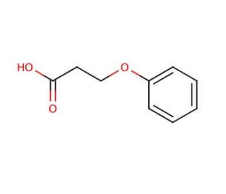 3-Phenoxypropionic acid (CAS 7170-38-9) - chemical structure image