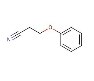3-Phenoxypropionitrile (CAS 3055-86-5) - chemical structure image