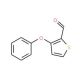 3-Phenoxythiophene-2-carboxaldehyde (CAS 132706-25-3) - chemical structure image