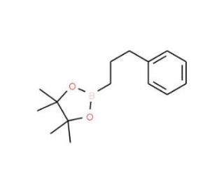 3-Phenyl-1-propylboronic acid pinacol ester (CAS 329685-40-7) - chemical structure image