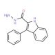 3-Phenyl-1H-indole-2-carbohydrazide (CAS 105492-12-4) - chemical structure image