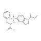 3-Phenyl-2-{[(1-propionyl-2,3-dihydro-1H-indol-5-yl)sulfonyl]amino}propanoic acid - chemical structure image