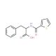 3-Phenyl-2-[(thiophene-2-carbonyl)-amino]-propionic acid (CAS 381214-41-1) - chemical structure image