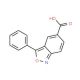 3-phenyl-2,1-benzisoxazole-5-carboxylic acid (CAS 39695-71-1) - chemical structure image