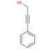3-Phenyl-2-propyn-1-ol (CAS 1504-58-1) - chemical structure image