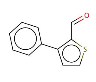 3-Phenyl-2-thiophenecarboxaldehyde - chemical structure image