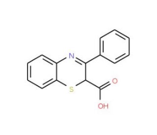 3-phenyl-2H-1,4-benzothiazine-2-carboxylic acid - chemical structure image