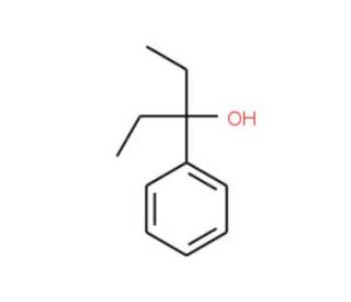 3-Phenyl-3-pentanol (CAS 1565-71-5) - chemical structure image
