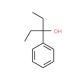 3-Phenyl-3-pentanol (CAS 1565-71-5) - chemical structure image