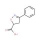 3-Phenyl-4,5-dihydro-isoxazole-5-carboxylic acid - chemical structure image
