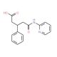 3-Phenyl-4-(pyridin-2-ylcarbamoyl)-butyric acid - chemical structure image