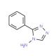 3-phenyl-4H-1,2,4-triazol-4-amine (CAS 38345-23-2) - chemical structure image