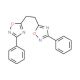 3-Phenyl-5-[2-(3-phenyl-1,2,4-oxadiazol-5-yl)-ethyl]-1,2,4-oxadiazole (CAS 22020-64-0) - chemical structure image