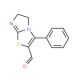 3-Phenyl-5,6-dihydroimidazo[2,1-b][1,3]thiazole-2-carbaldehyde - chemical structure image