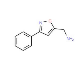 (3-Phenyl-5-isoxazolyl)methanamine (CAS 54408-35-4) - chemical structure image