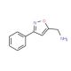 (3-Phenyl-5-isoxazolyl)methanamine (CAS 54408-35-4) - chemical structure image