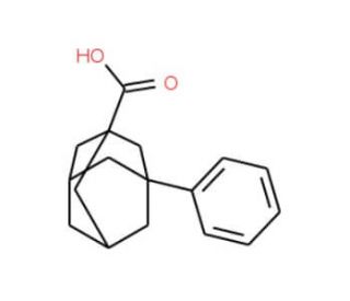3-Phenyl-adamantane-1-carboxylic acid (CAS 37589-22-3) - chemical structure image