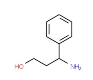 3-phenyl-DL-beta-alaninol (CAS 14593-04-5) - chemical structure image